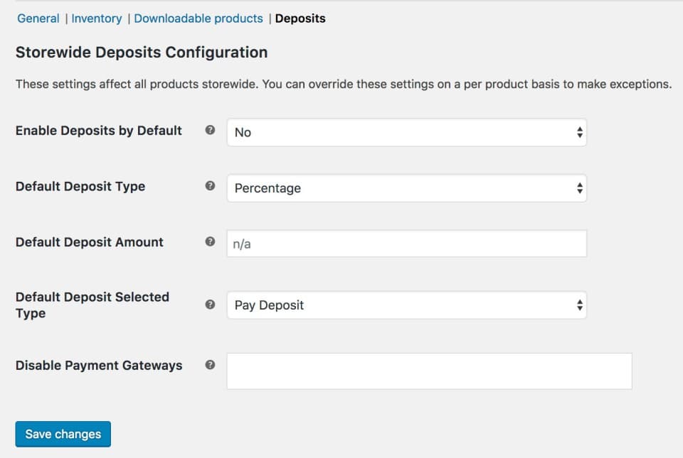 افزونه WooCommerce Deposits پرداخت و فروش اقساطی ووکامرس 2.2.8 — تصویر ۷