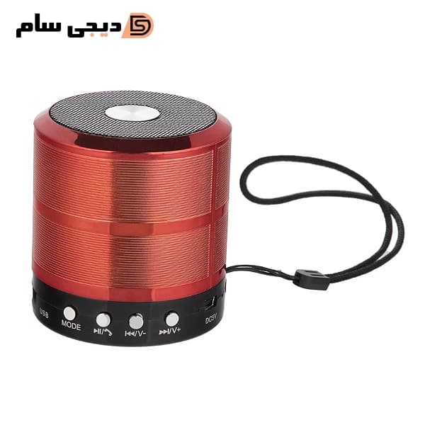 اسپیکر بلوتوثی قابل حمل مینی مدل WS-887 — تصویر ۷