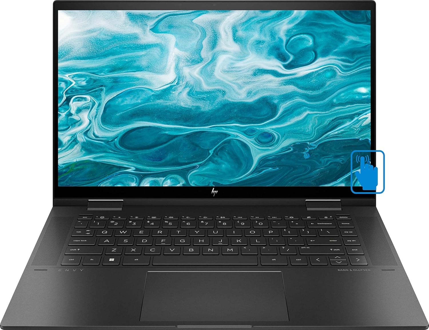 لپ تاپ صفحه لمسی اچ پی HP ENVY X360 2 IN 1 15 TOUCH | i5 1240 P | 16GB DDR4 | 512GB SSD | INTEL Iris Xe | 15.6 FHD Touch — تصویر ۷