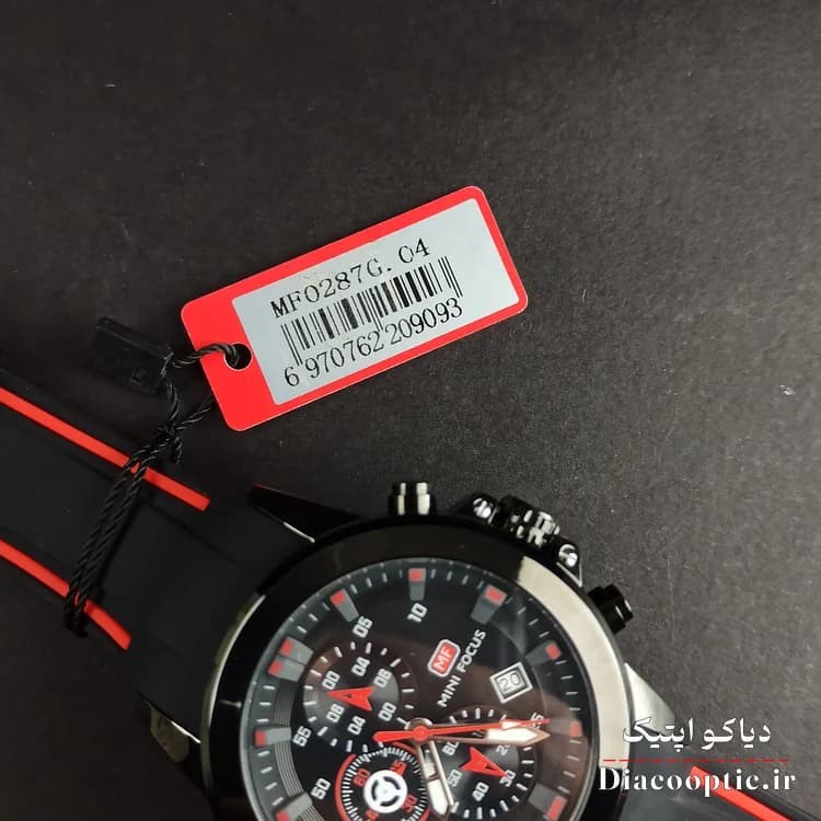 ساعت مچی مردانه اورجینال موتور ژاپن برند مینی فوکوس سه موتور مدل Mf0287G.04 بند رابر — تصویر ۷