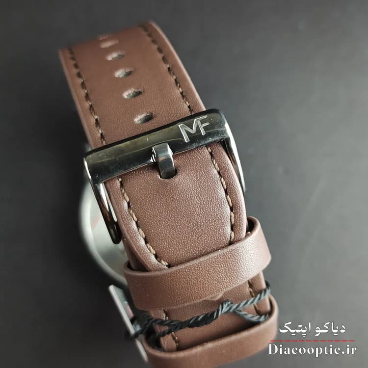 ساعت مچی مردانه اورجینال موتور ژاپن برند مینی فوکوس سه موتور مدل Mf0003G.02 بند چرم — تصویر ۵