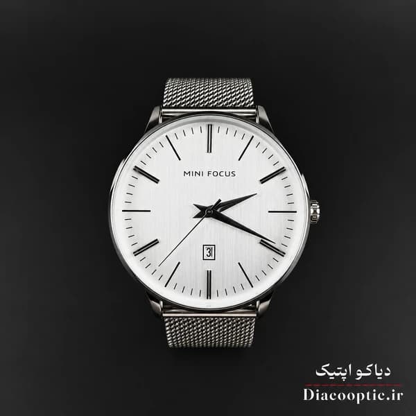 ساعت مچی مردانه اورجینال موتور ژاپن برند مینی فوکوس مدل Mf0115G.05 بند حصیری — تصویر ۳