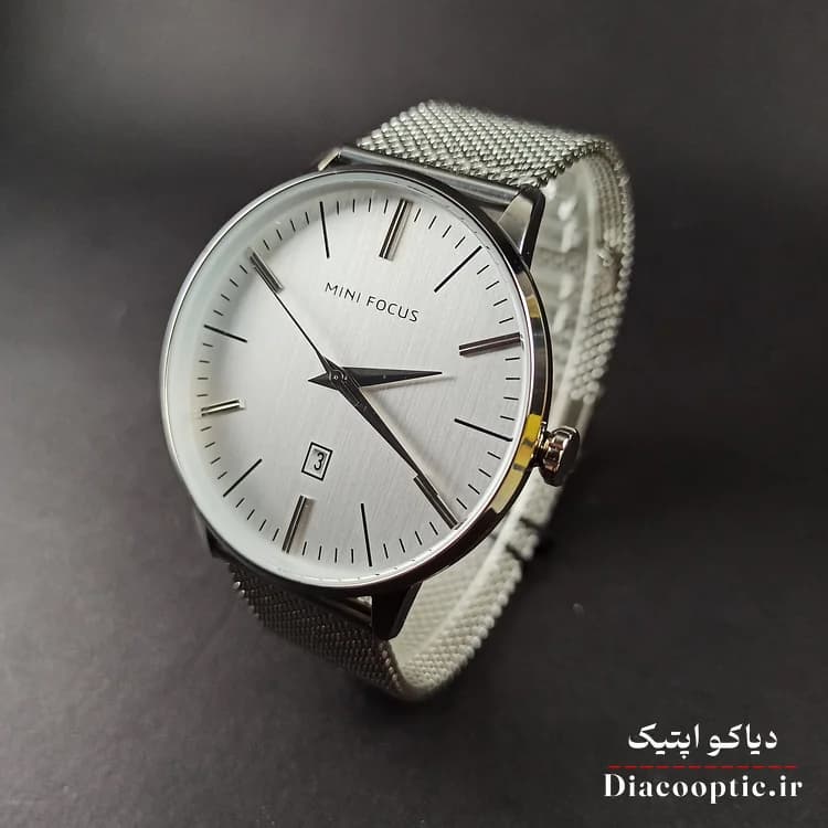 ساعت مچی مردانه اورجینال موتور ژاپن برند مینی فوکوس مدل Mf0115G.05 بند حصیری — تصویر ۱۱