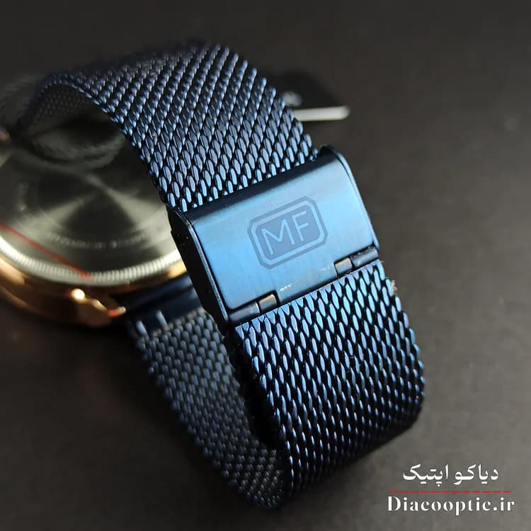 ساعت مچی مردانه اورجینال موتور ژاپن برند مینی فوکوس سه موتور مدل Mf0185G.02 بند حصیری — تصویر ۶