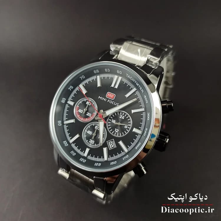 ساعت مچی مردانه اورجینال موتور ژاپنی برند مینی فوکوس سه موتور مدل Mf0133G.03 — تصویر ۱۲