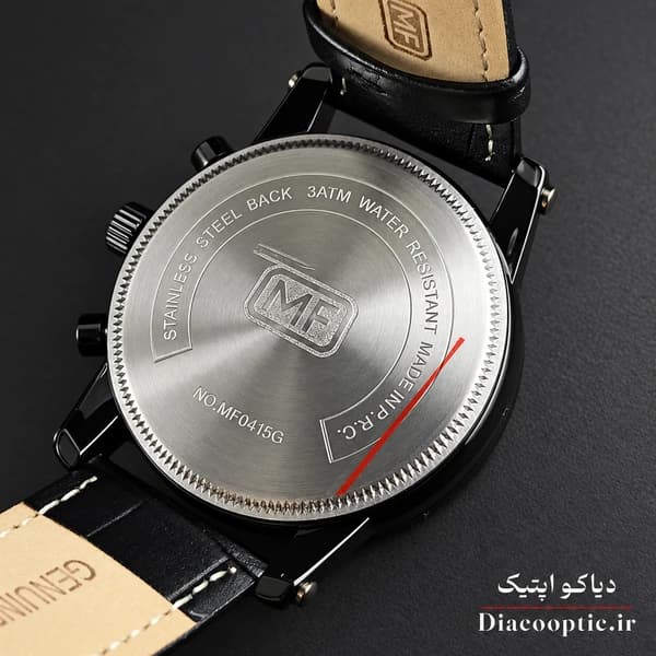 ساعت مچی مردانه اورجینال موتور ژاپنی برند مینی فوکوس سه موتور مدل Mf0415G.05 — تصویر ۷