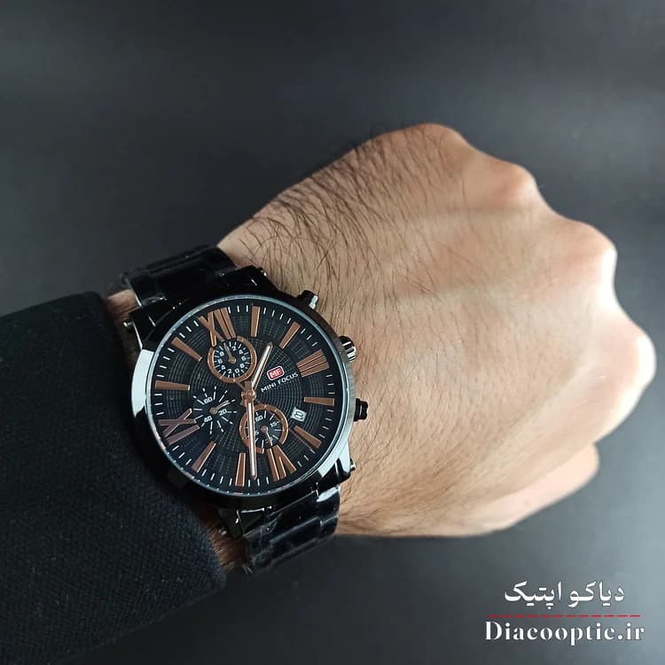 ساعت مچی مردانه اورجینال موتور ژاپنی برند مینی فوکوس سه موتور مدل Mf0219G.04 — تصویر ۸