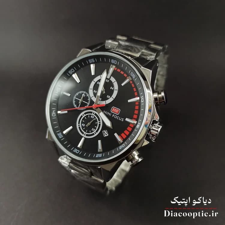 ساعت مچی مردانه اورجینال موتور ژاپنی برند مینی فوکوس سه موتور مدل Mf0085G.02 — تصویر ۴
