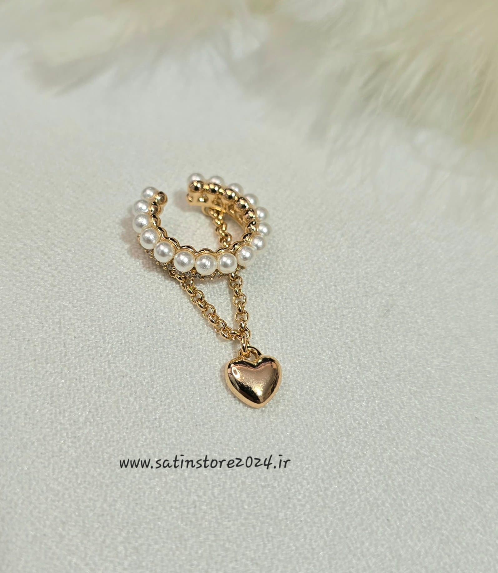 گوشواره ایرکاف ژوپینگ آویزدار کد 2111