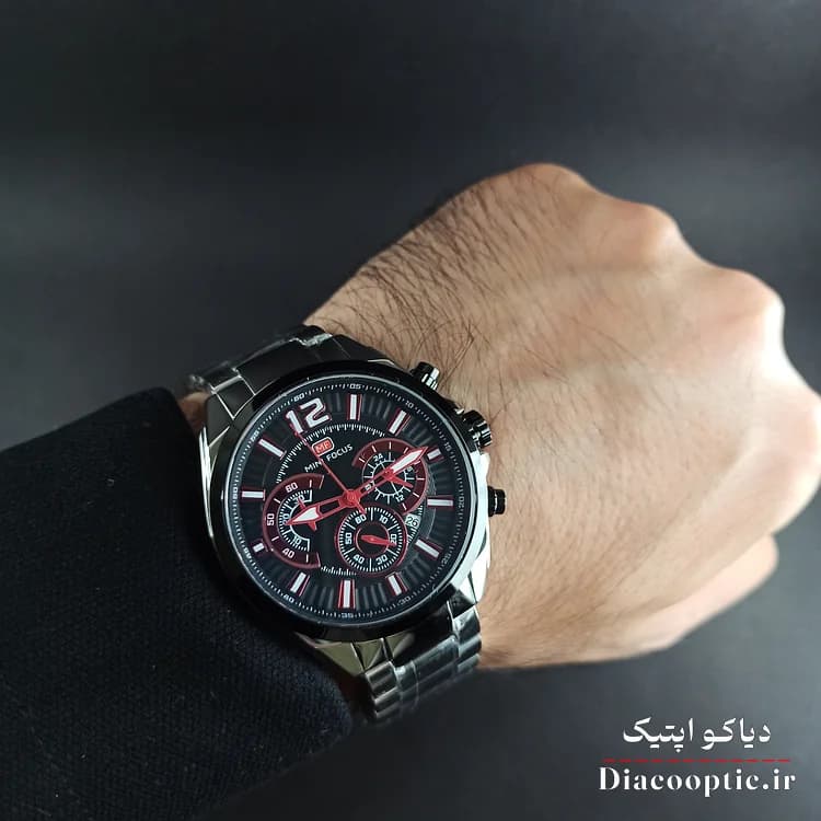 ساعت مچی مردانه اورجینال موتور ژاپنی برند مینی فوکوس مدل Mf0104G.01 — تصویر ۹