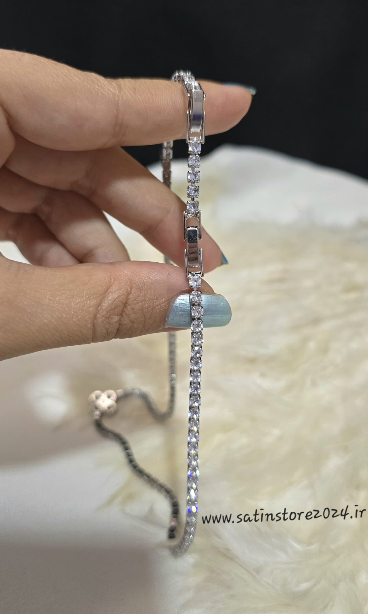 گردنبند ونکلیف تنیسی کد 1185 — تصویر ۵