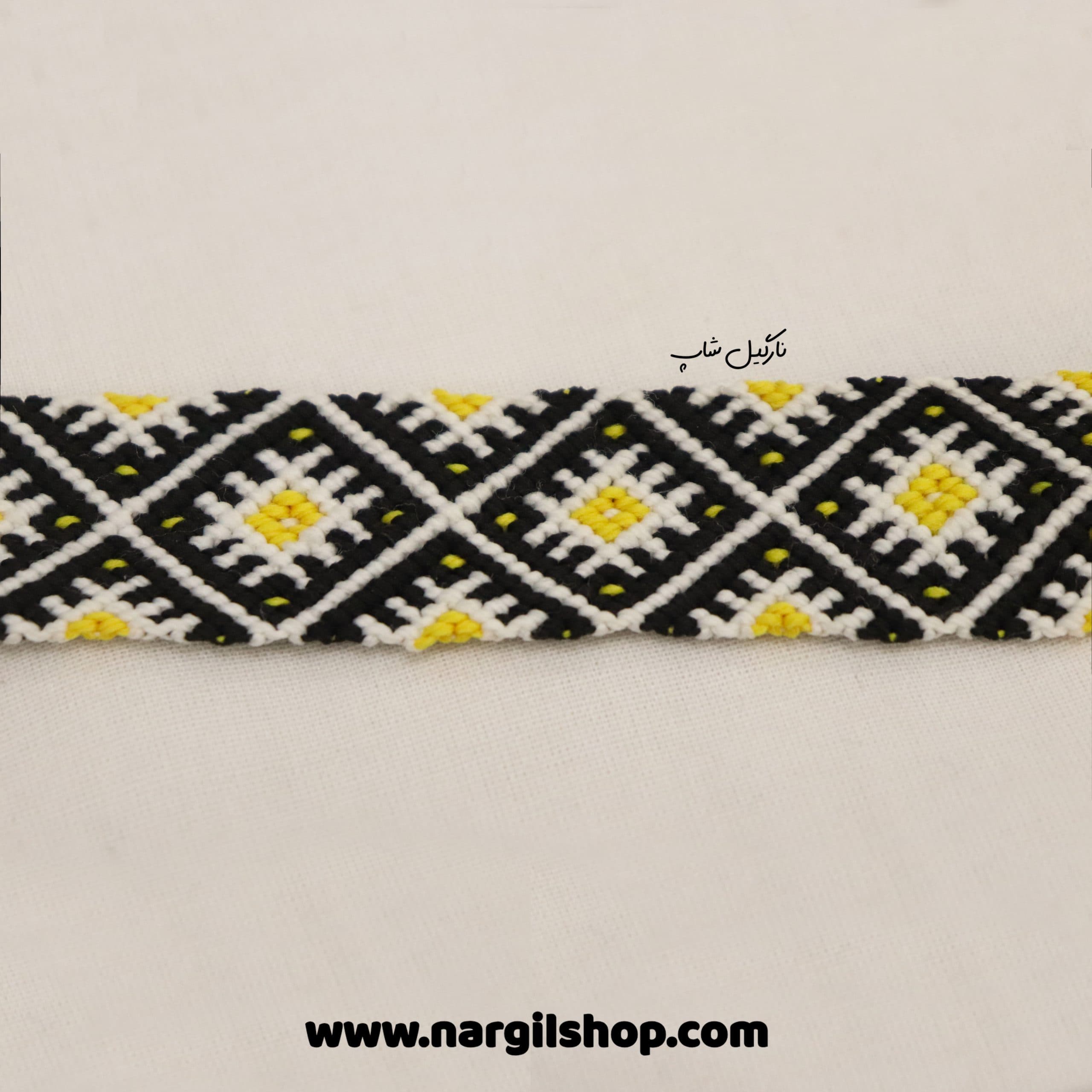 ست دستبند دوستی و جاکلیدی آفتاب نقش | friendship bracelet and Knitted keychain 01 — تصویر ۵