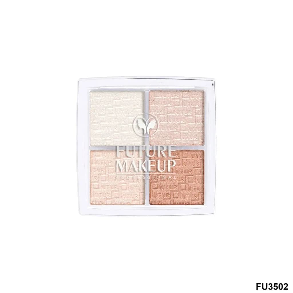 پالت هایلایتر FU3502 فیوچر میکاپ | Future Makeup FU3502 Highlighter Palette