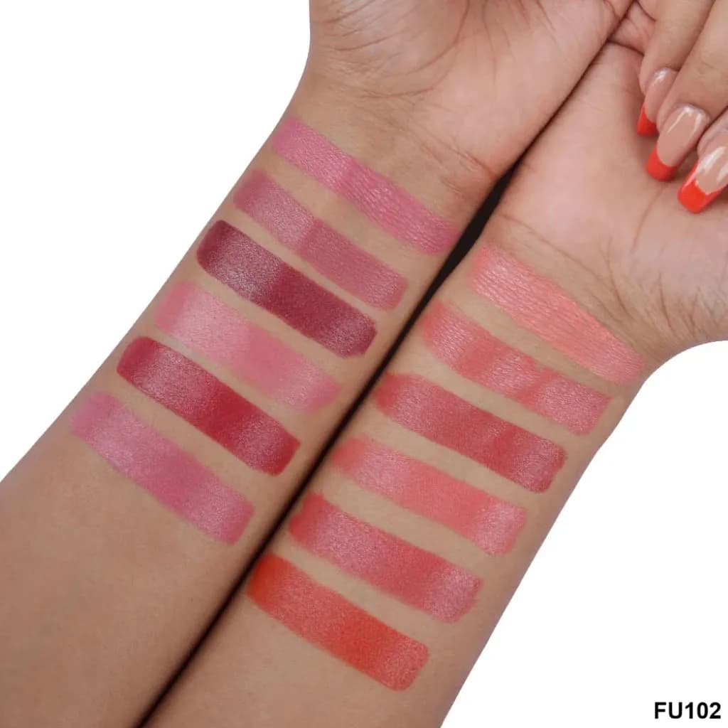 پالت رژگونه کرمی ۱۲ رنگ FU102 فیوچر میکاپ | Future Makeup 12 Color Blush Cream Palette FU102 — تصویر ۵