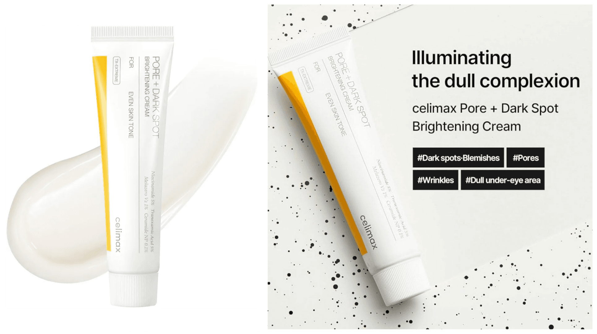 کرم روشن کننده و کنترل منافذ پوست سلیمکس Celimax — تصویر ۲