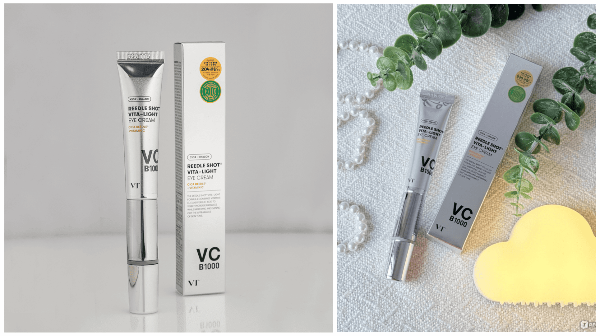 کرم دور چشم ویتا لایت ریدل شات وی تی کازمتیکس VT Cosmetics — تصویر ۶