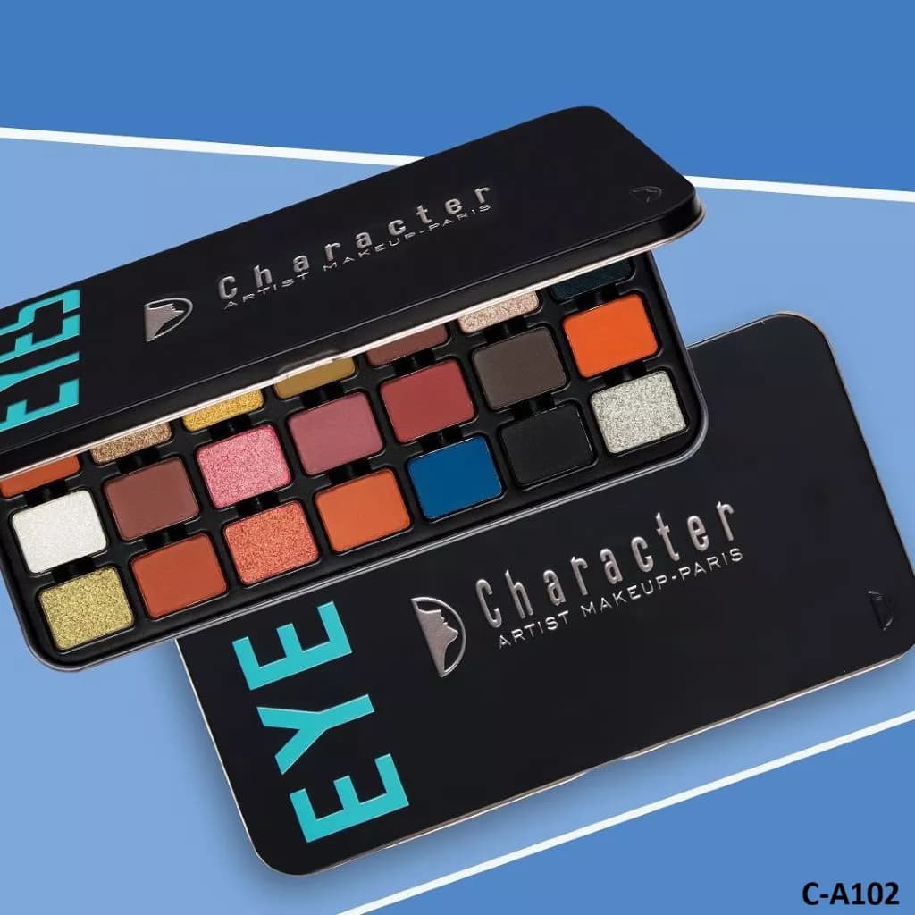پالت سایه چشم حرفه ای کارکتر C-A102 — تصویر ۲