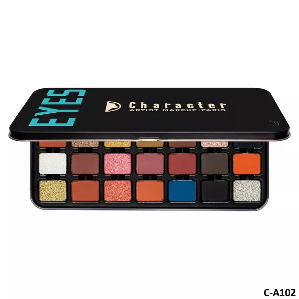 پالت سایه چشم حرفه ای کارکتر C-A102 — تصویر ۳
