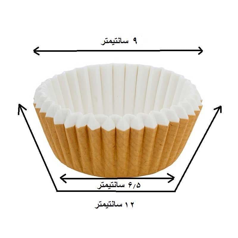 کپسول کاغذی کیک لی لی پوت سایز 12 – 10000 عددی — تصویر ۴