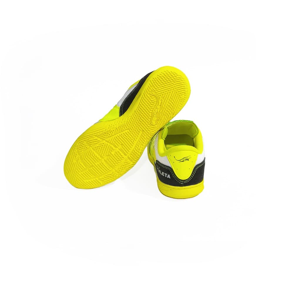کفش فوتسال آتلتا Athleta با کفی EVA و زیره رابر مدل کتانی سالنی کد 12760 — تصویر ۴