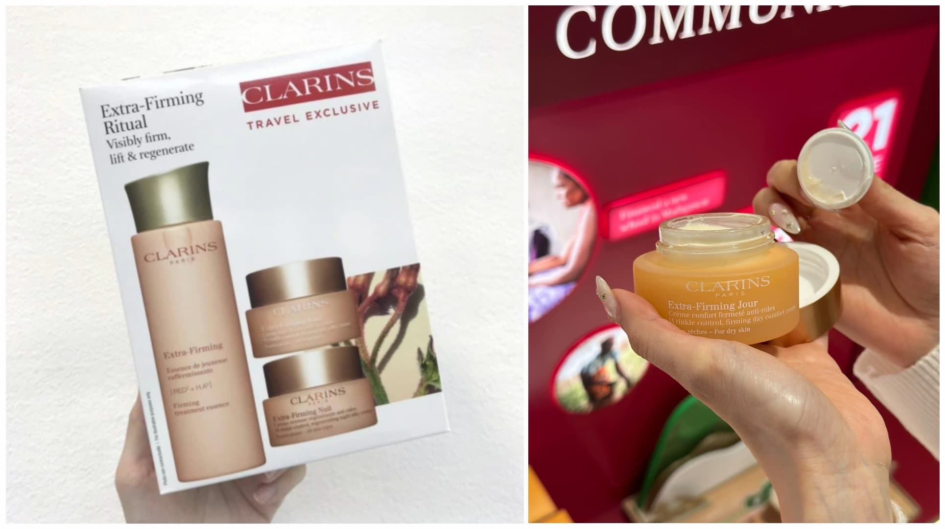 ست کرم روز و شب و لوشن اکسترا فرمینگ ریچوال کلارنس CLARINS — تصویر ۷