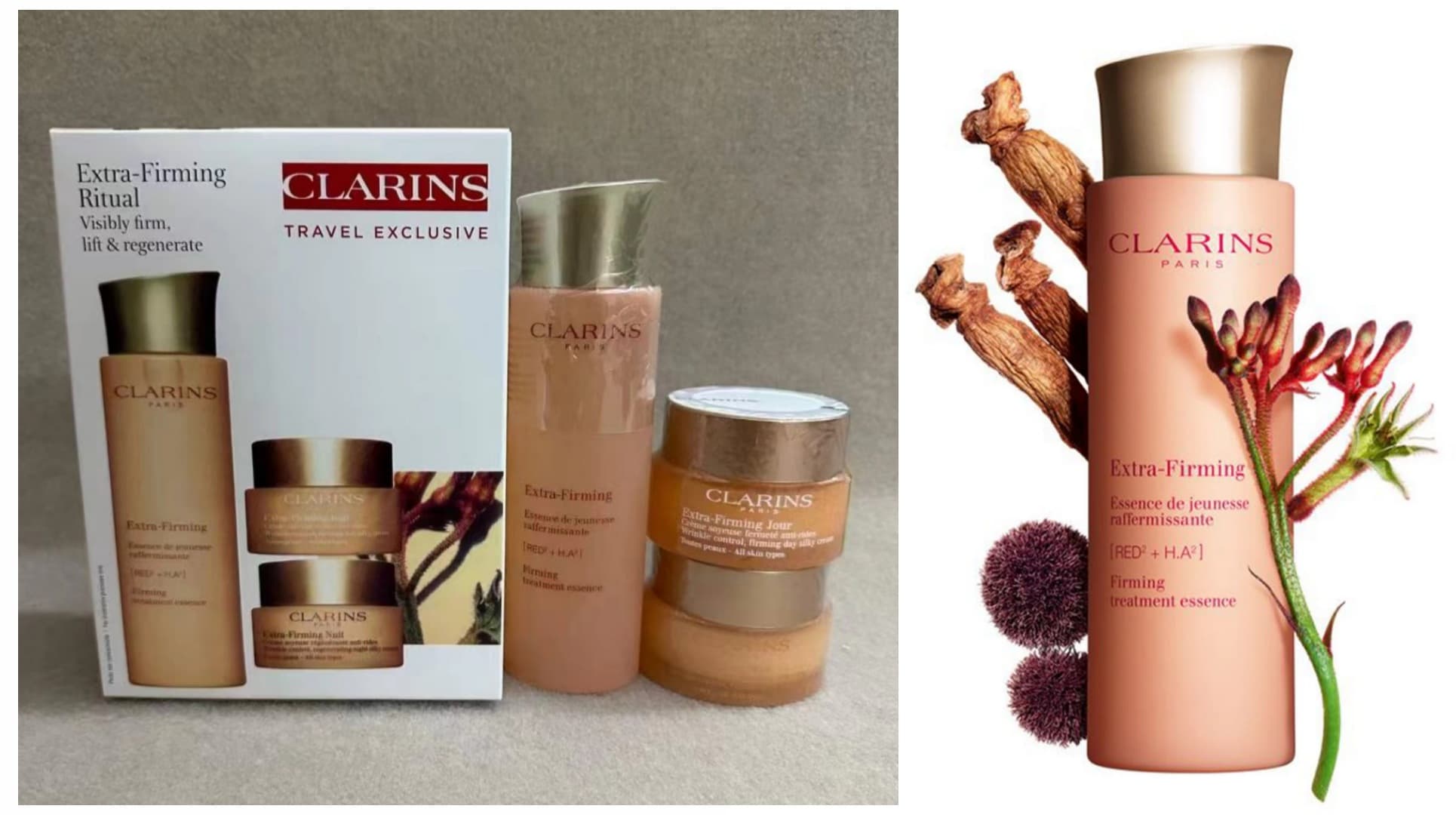 ست کرم روز و شب و لوشن اکسترا فرمینگ ریچوال کلارنس CLARINS — تصویر ۳