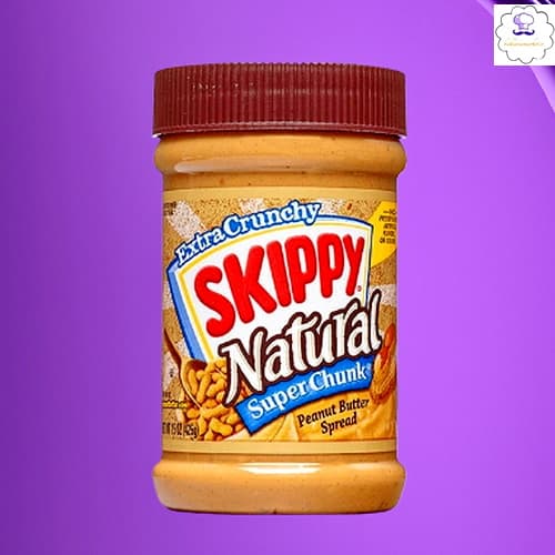 کره بادام زمینی نچرال سوپر چانک اسکیپی Skippy natural super chunk