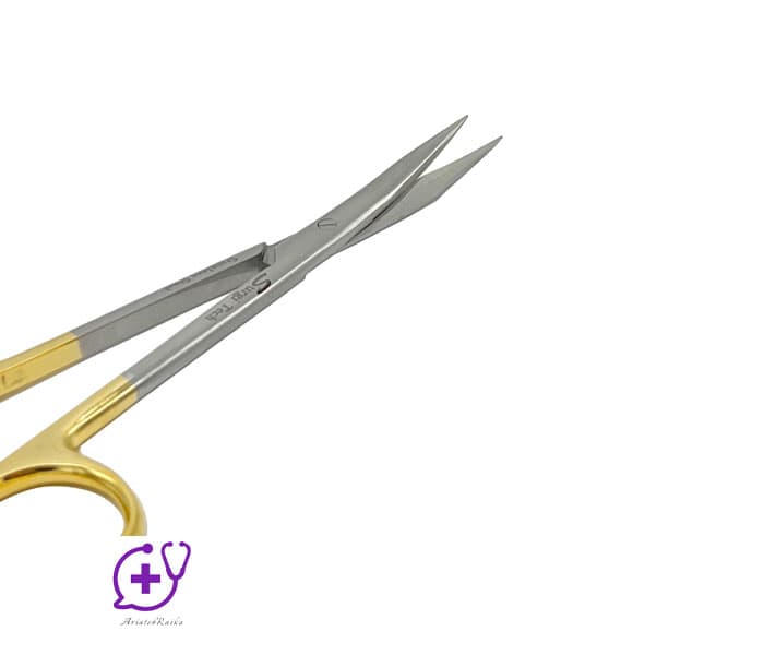 قیچی استیونس دسته طلایی کرو — تصویر ۲