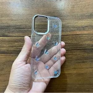 قاب گوشی آیفون 16 مدل پروانه برجسته شاین — تصویر ۲