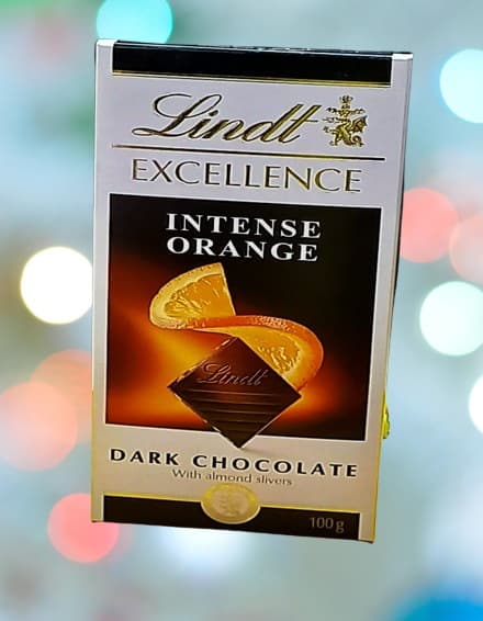 تابلت تلخ باطعم پرتقال lindt