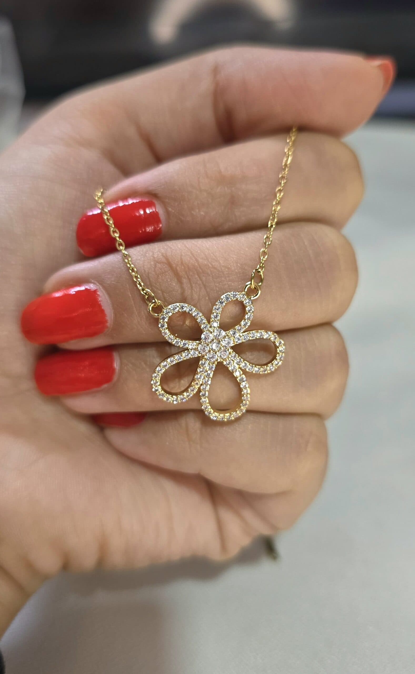 آویز گل استیل کد 1122 — تصویر ۴
