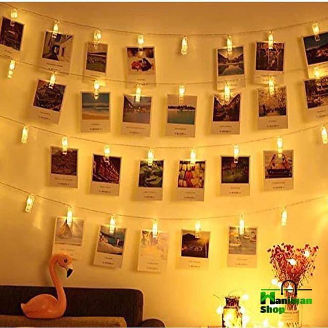 ریسه عکس مدل گیره ای