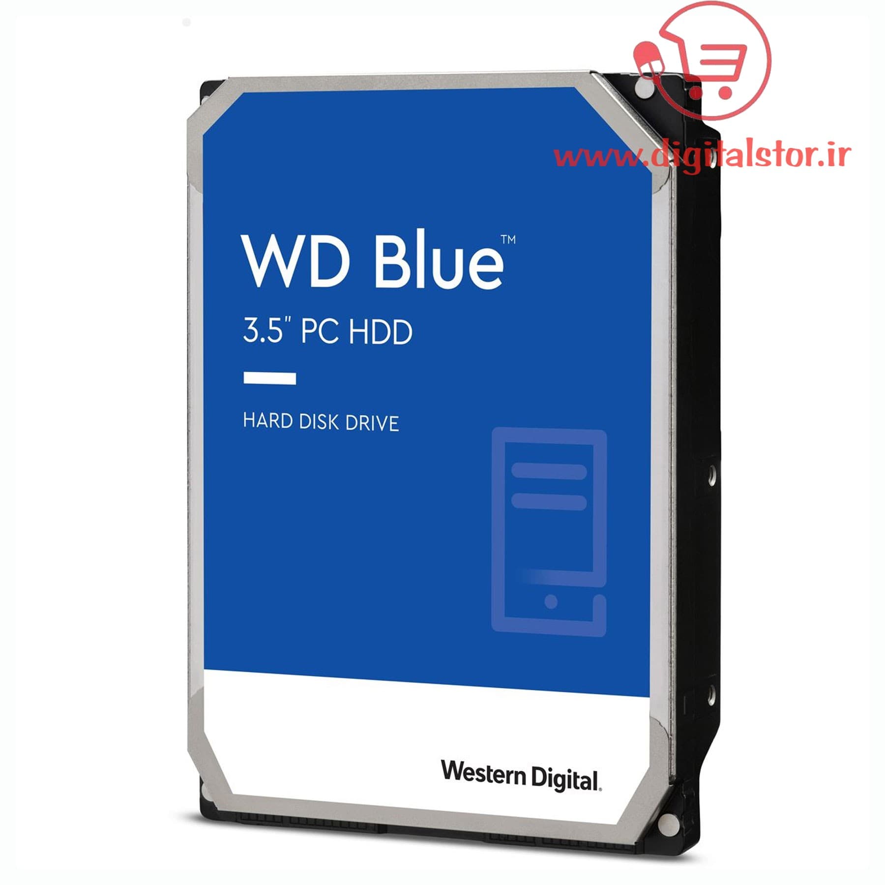 هارد اینترنال وسترن دیجیتال Blue مدل WD40EZRZ ظرفیت ۴ ترابایت SATA III 5400RPM (استوک) — تصویر ۹
