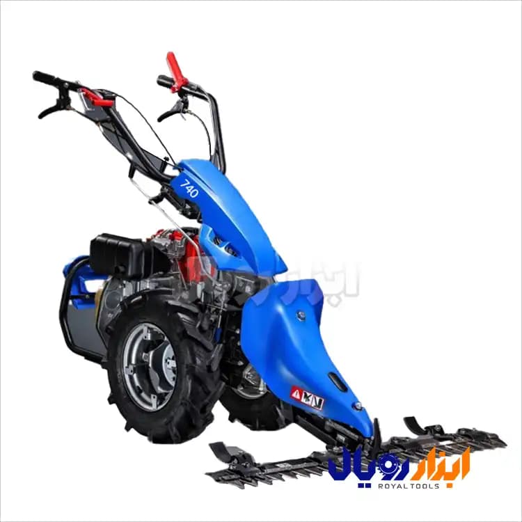 دروگر دوچرخ BCS 740D با موتور 10 اسب دیزلی