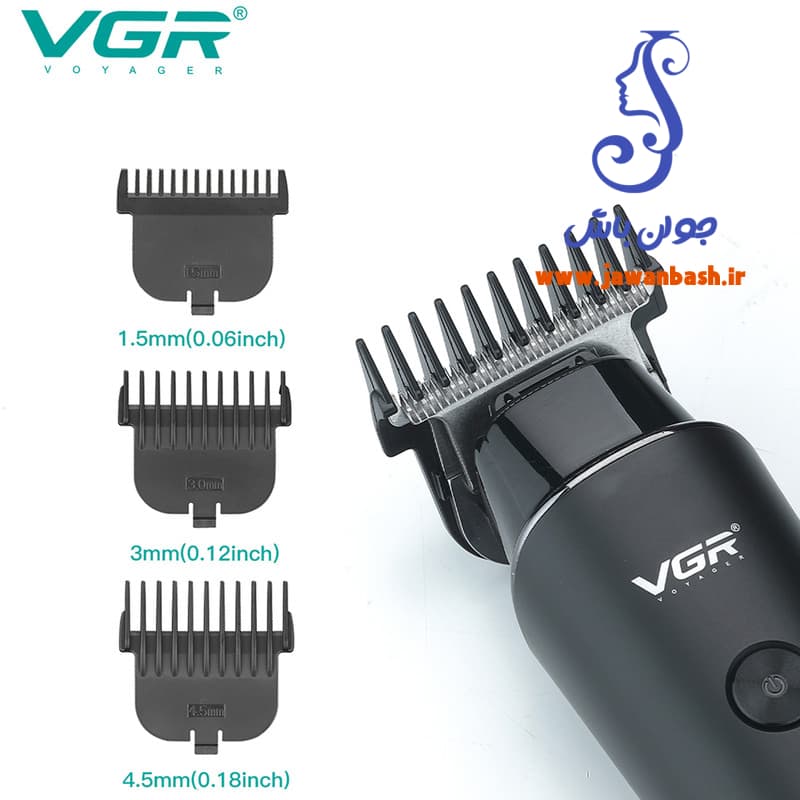 ماشین اصلاح موی سر و صورت وی جی ار مدل 937 vgr — تصویر ۴