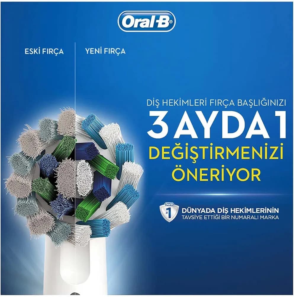 مسواک برقی اورال-بی / براون مدل Oral-B Pro 2 2900 Black Edition بسته ۲ عددی — تصویر ۸
