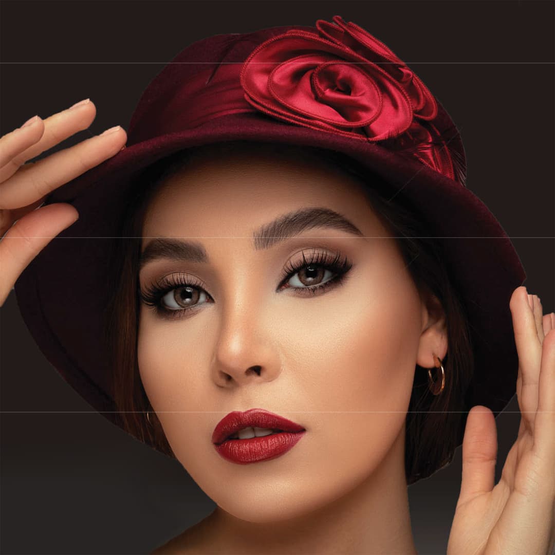 لنز طبی رنگی فصلی کریستال کالر Crystal color — تصویر ۲