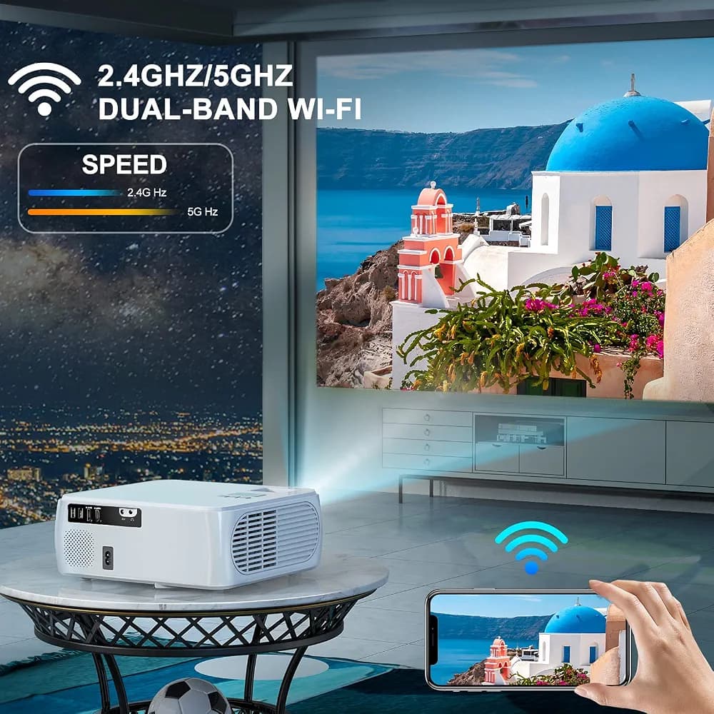 ویدئو پروژکتور خانگی تاپترو مدل X3 کیفیت 1080P به همراه کیف حمل اختصاصی — تصویر ۳