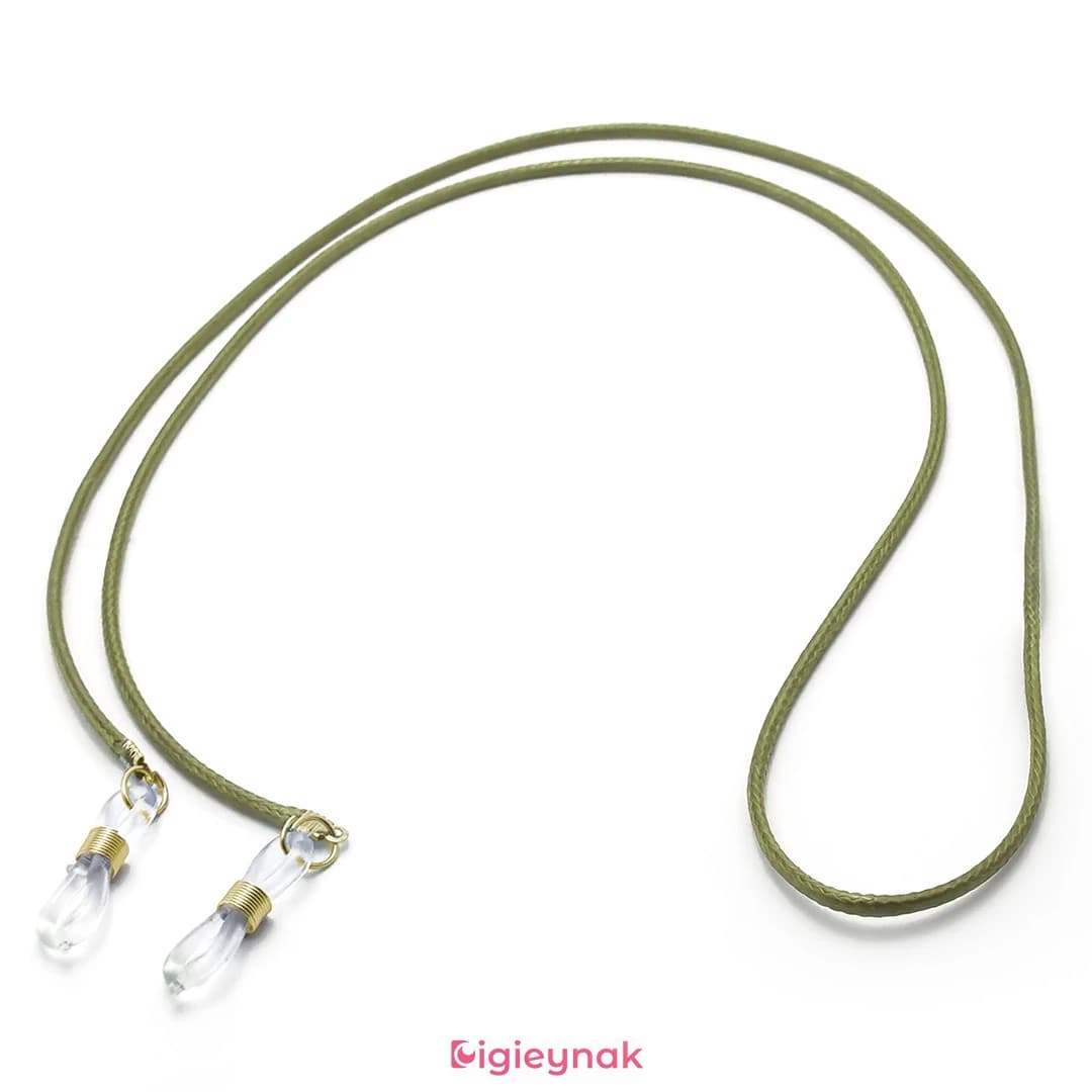 بند عینک چرمی سبز پسته ای<br><span>Glasses Strap AGS-09</span>