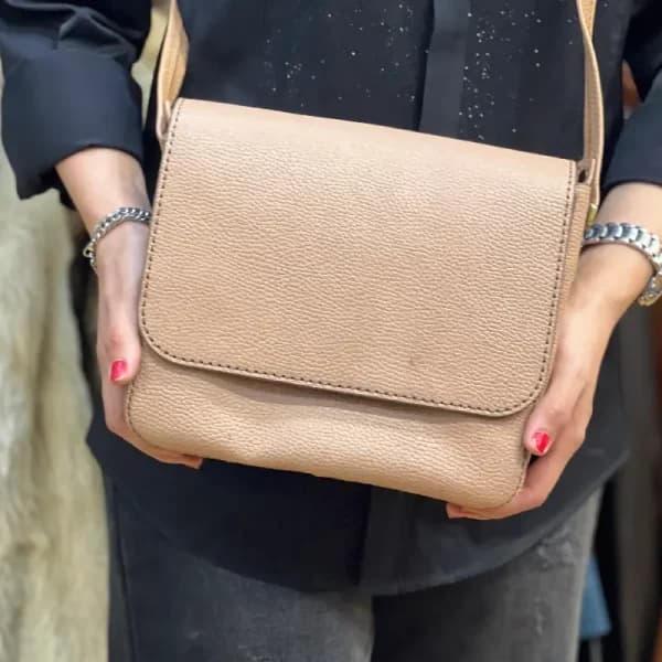کیف دوشی چرم کد 5 — تصویر ۴