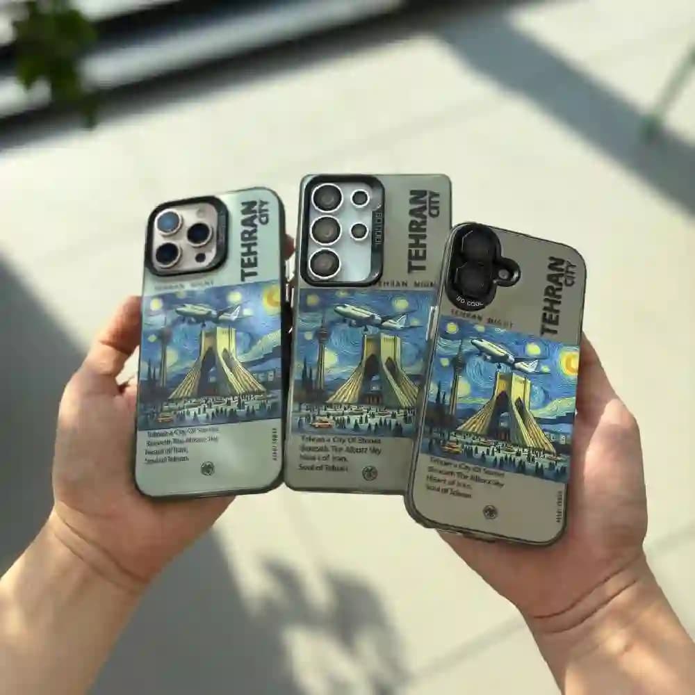 قاب گوشی آیفون X/XS مدل تهران So Cool — تصویر ۴