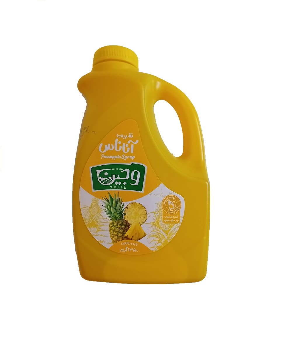 شربت آناناس وجین 1350 گرمی