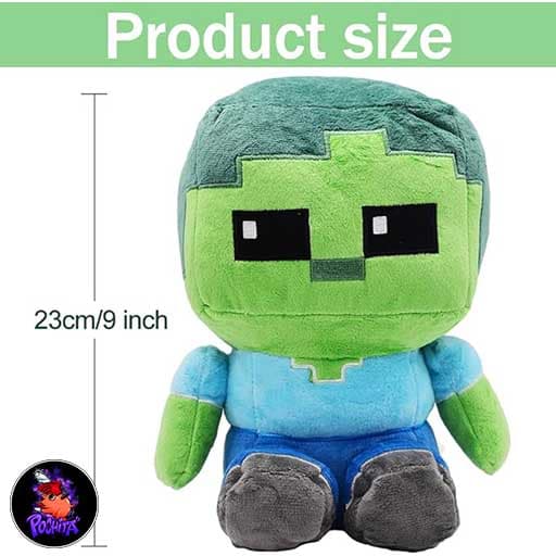 عروسک زامبی ماینکرفت – Minecraft Zombie Plush — تصویر ۴