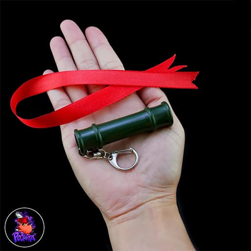 جاکلیدی دهن گیر نزوکو – Nezuko bamboo keychain — تصویر ۳