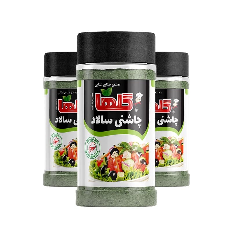 چاشنی سالاد 80 گرم گلها (پت)