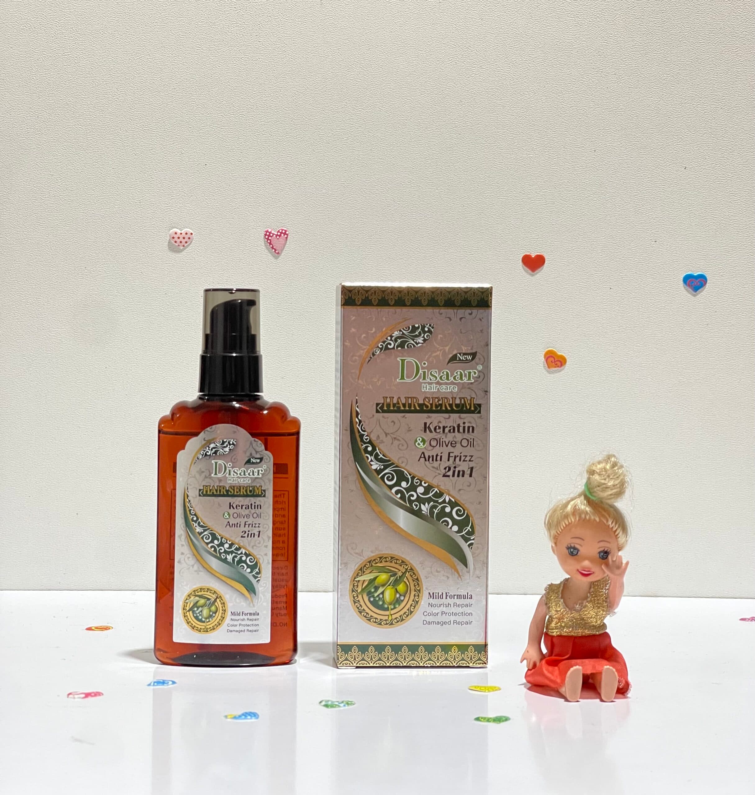 روغن کراتین و زیتون مناسب موهای آسیب دیده 120 میل دیساراصلی