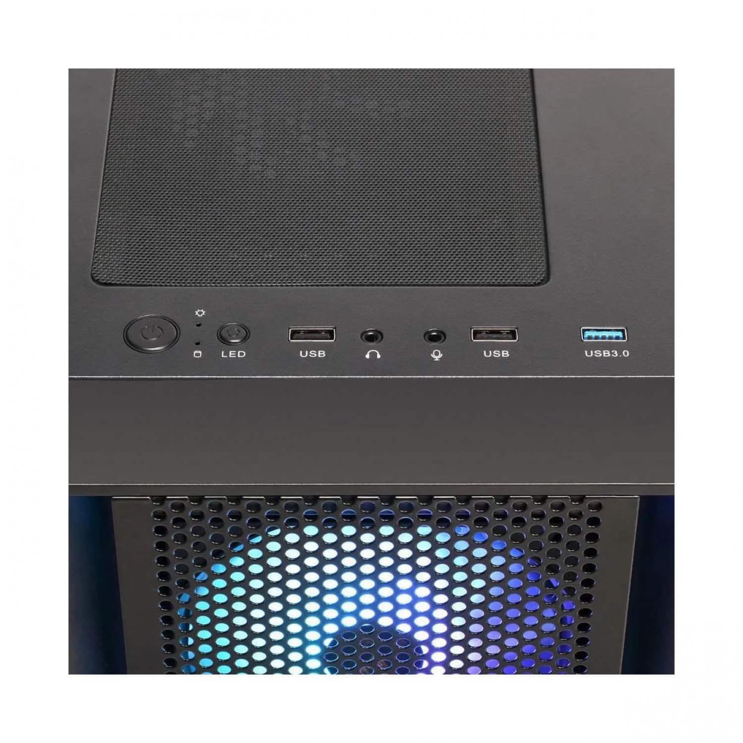 کیس کامپیوتر گیم دیاس AURA GC2 سفید — تصویر ۹