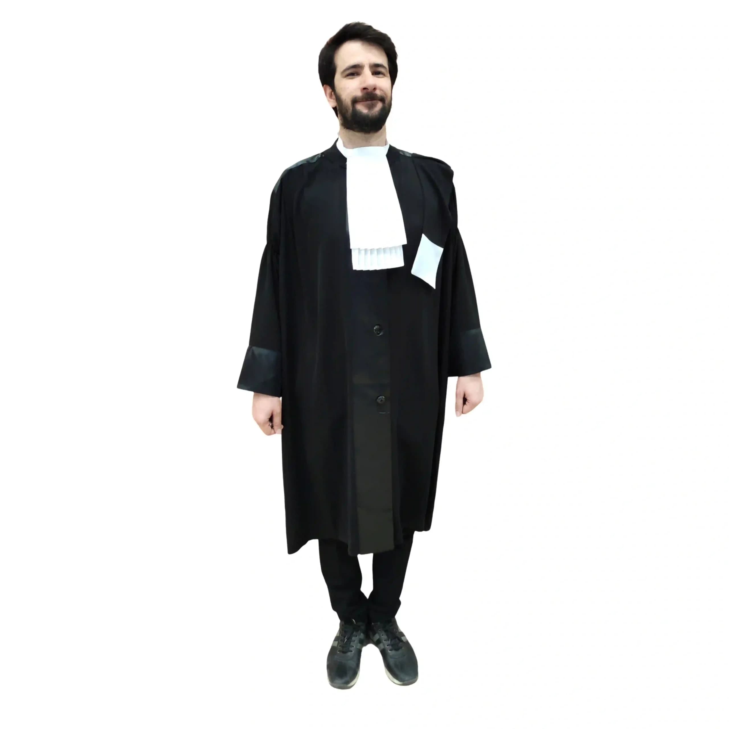 ردای وکالت با کراوات تترون — تصویر ۵