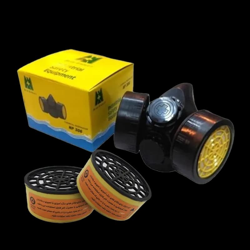 ماسک نیم صورت بلو ایگل | BLUE EAGLE مدل NP306 همراه با فیلتر
