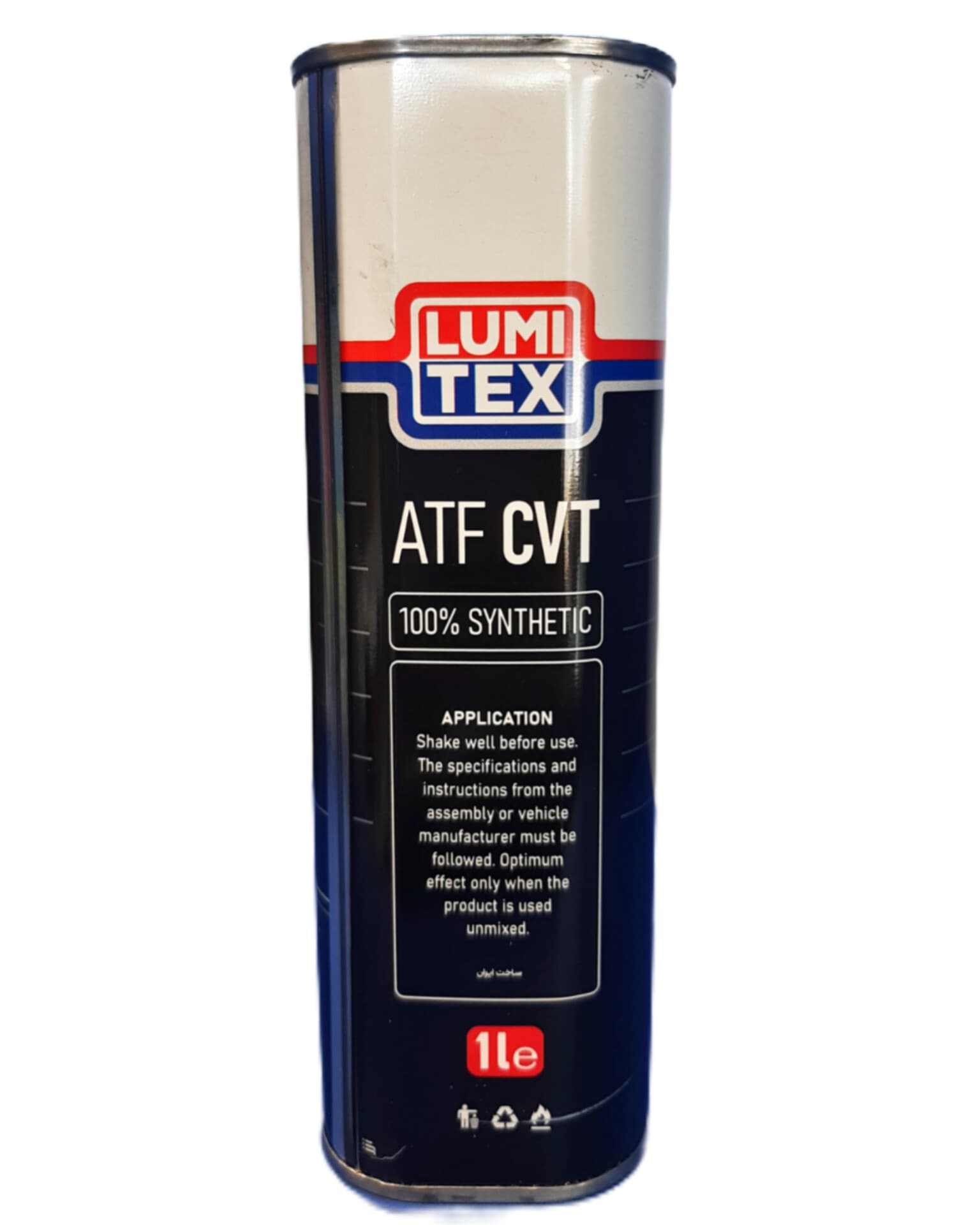 روغن گیربکس اتوماتیک لومیتکس ATF CVT (یک لیتری) — تصویر ۳
